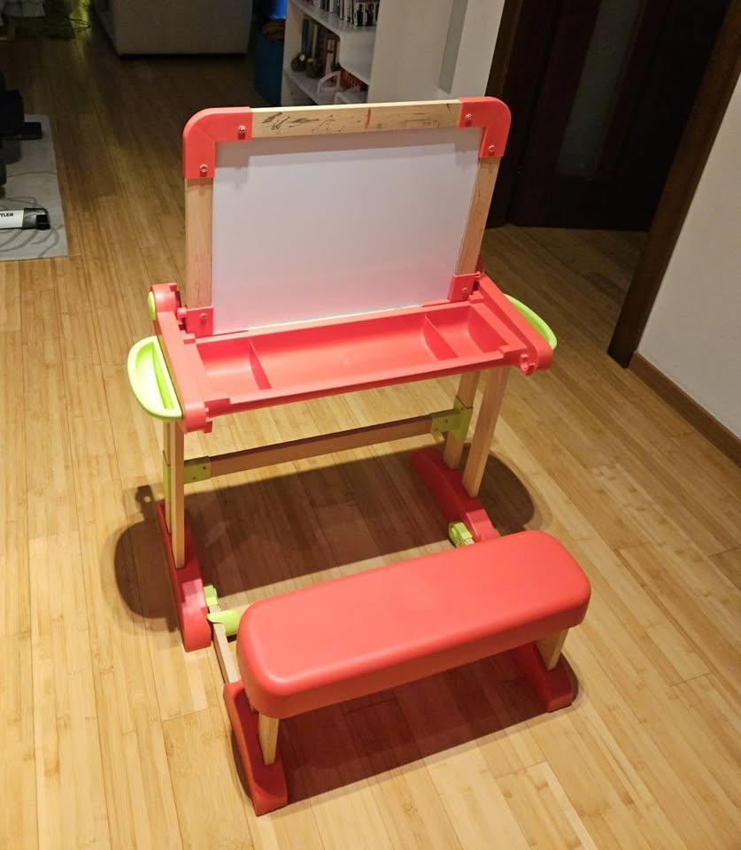 Drevená školská lavica Modulo Space Smoby - 4