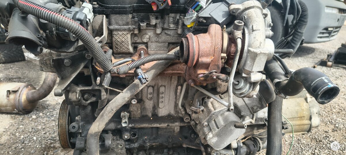 motor DV6 1,6HDI komplet prevodovka trysky - 4