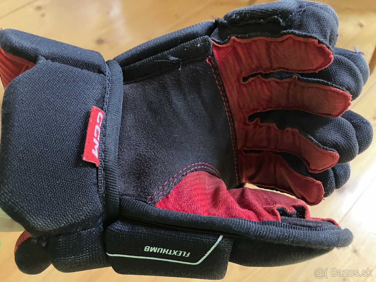 Predám hokejové rukavice CCM, veľkosť 11' - 4