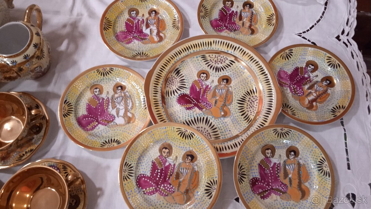 ČAJOVÁ A + DEZERTNÍ SOUPRAVA - 4