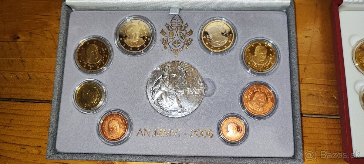 Vatikán proof set 2006, 2008, 2009 - 4