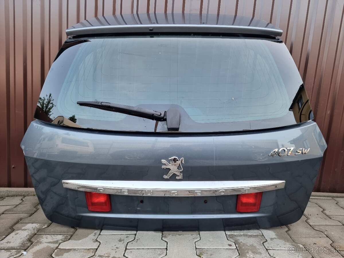 Peugeot 407 SW kufrové dvere - 4