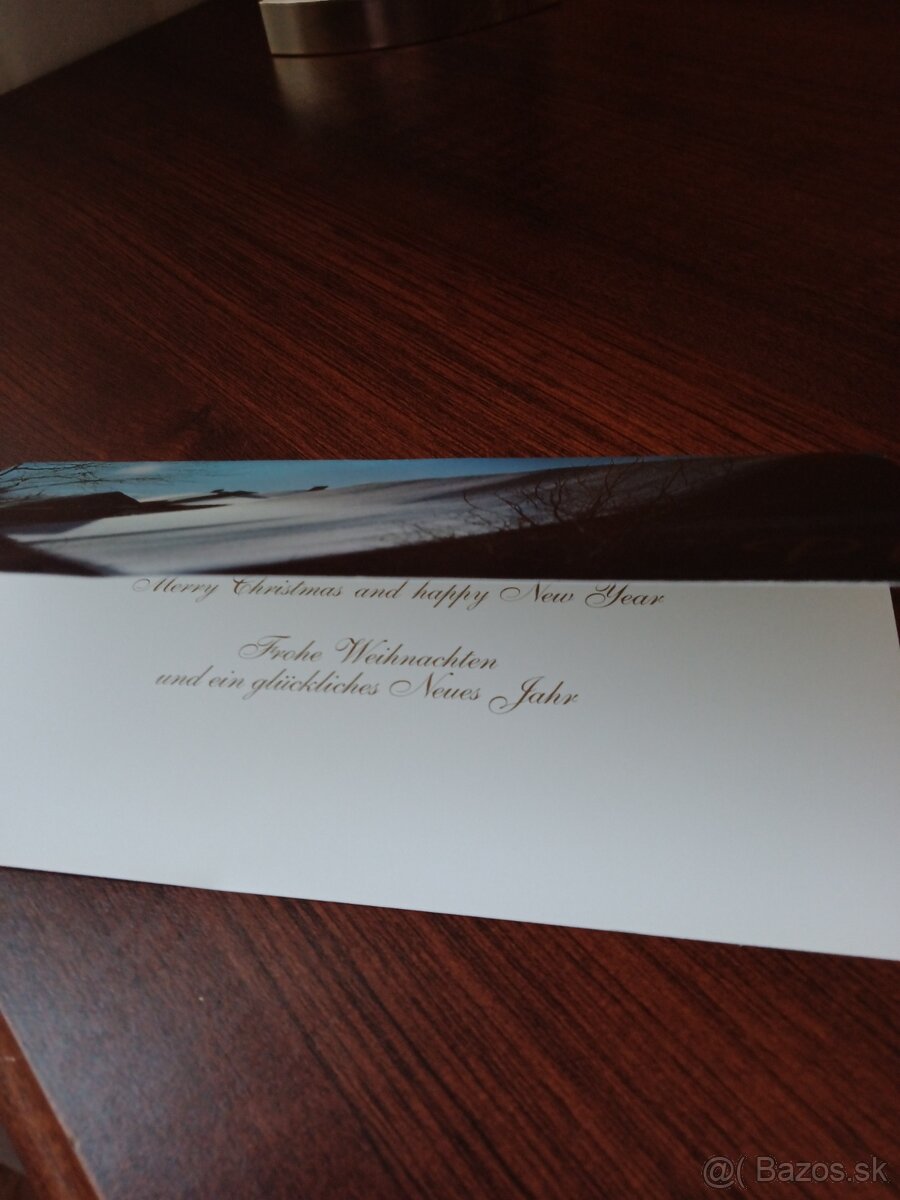 Novoročné pohladnice s obálkami - 4