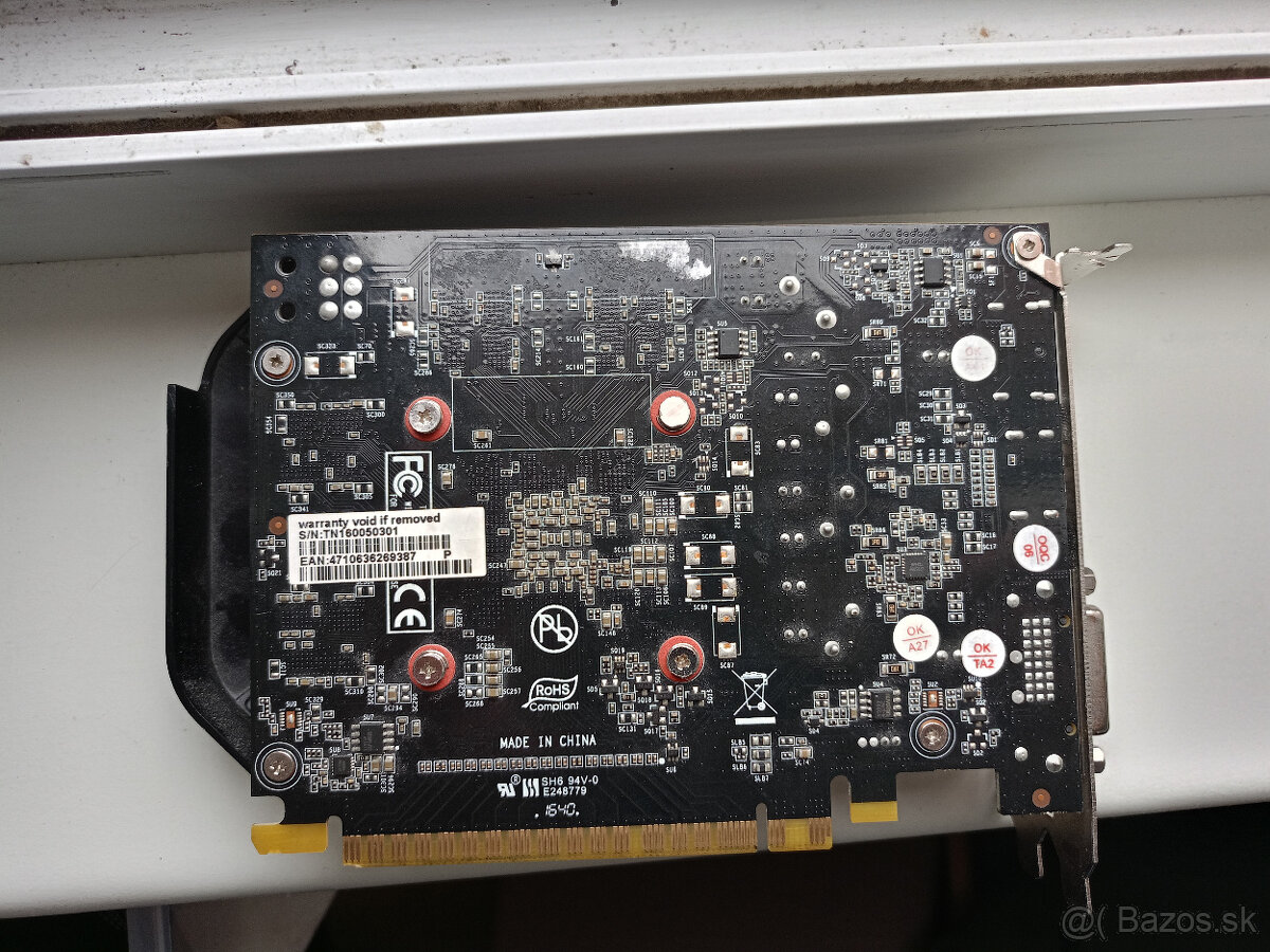 Grafická Karta PALIT GTX 1050 StarX 2GB - 4