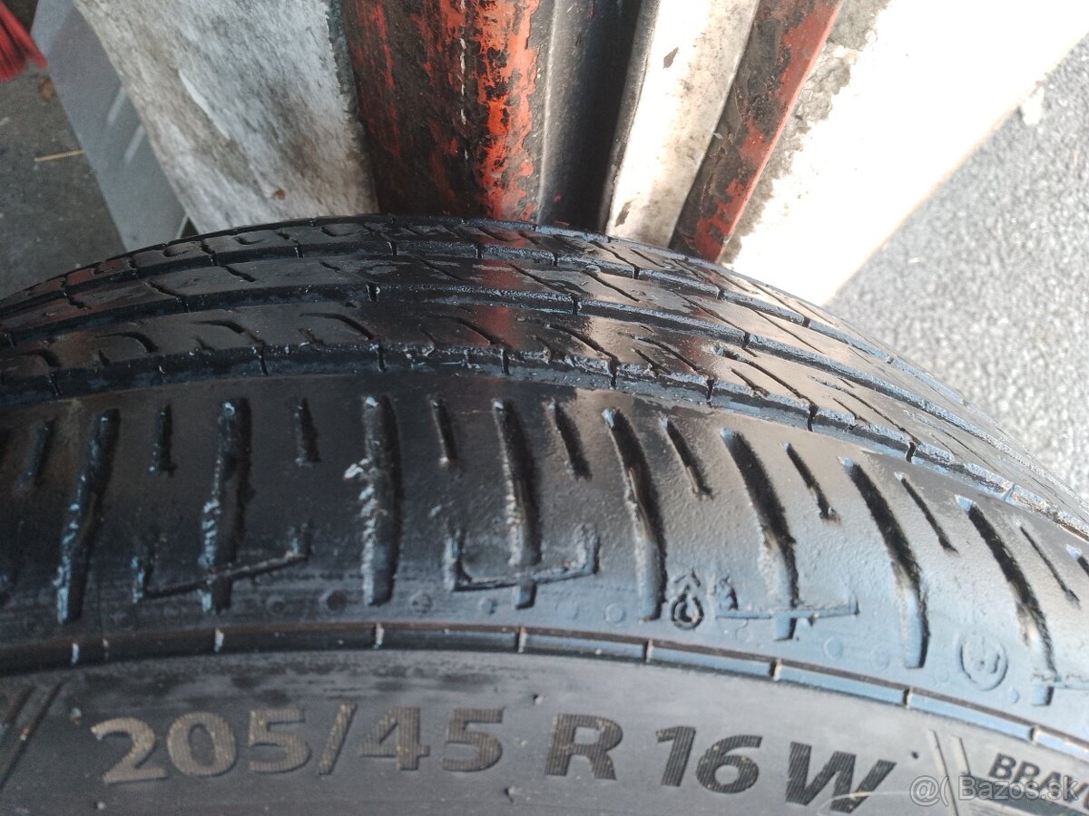 2x letné pneumatiky 205/45 r16 - 4