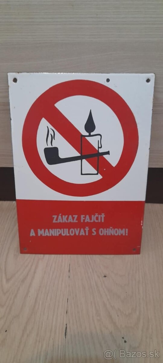 Smaltované tabule - 4