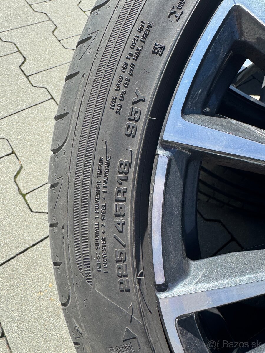 5x112r18 225/45r18 - 4