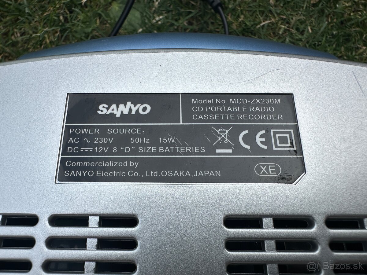 Radiomagnetofon Sanyo - 4