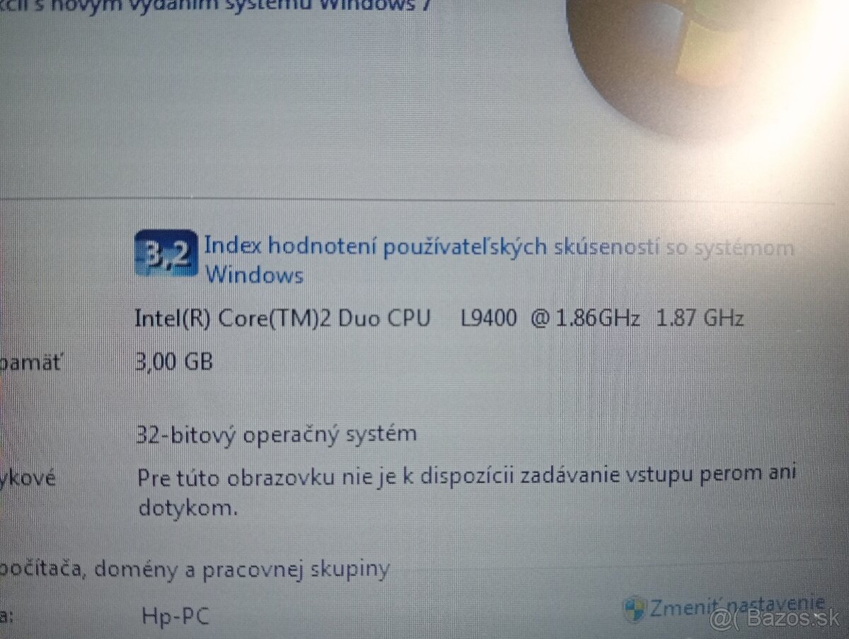 predám notebook HP ELITEBOOK 2530P ,WINDOWS 7 - 4