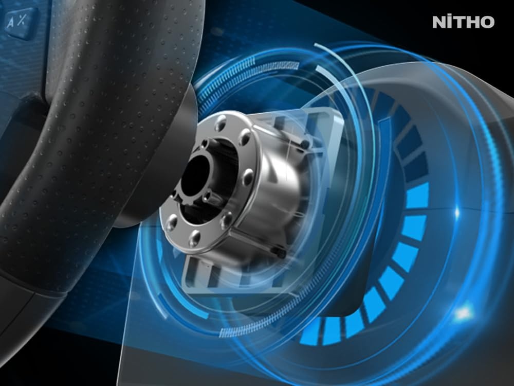 Pretekársky volant NITHO Drive Pro V200 pre PC, PS4, Xbox - 4