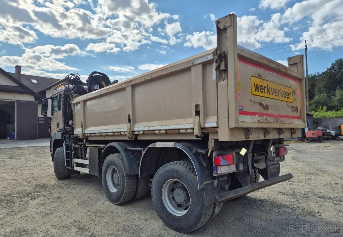 MAN TGS 26.400, sklápač, 6x6 - 4