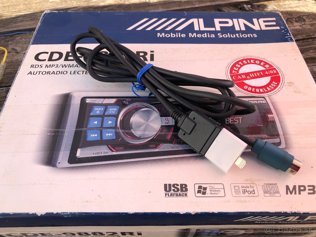 Autorádio Alpine CDE-9882Ri - 4