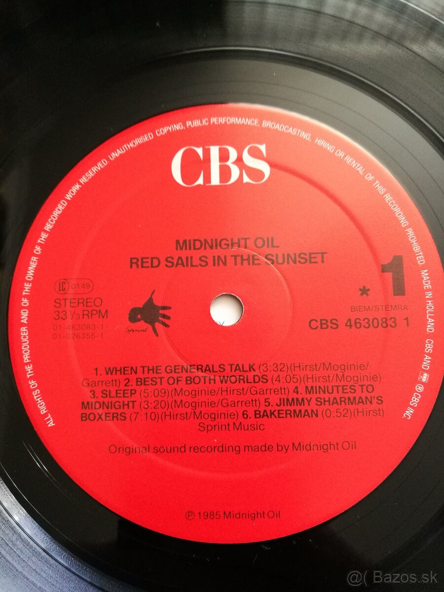 Midnight Oil Lp - 4