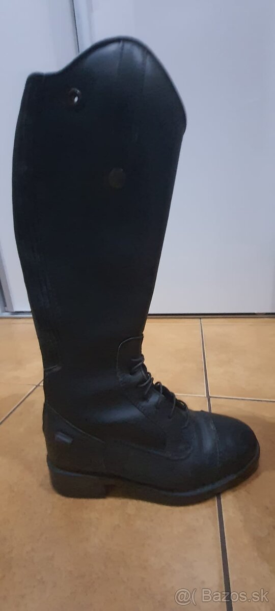 Kvalitné kožené jazdecké čižmy - 4