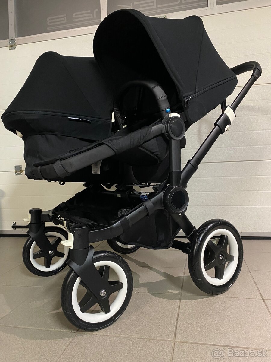 🩶🖤Bugaboo Donkey all black TOP stav 🖤🩶 - 4