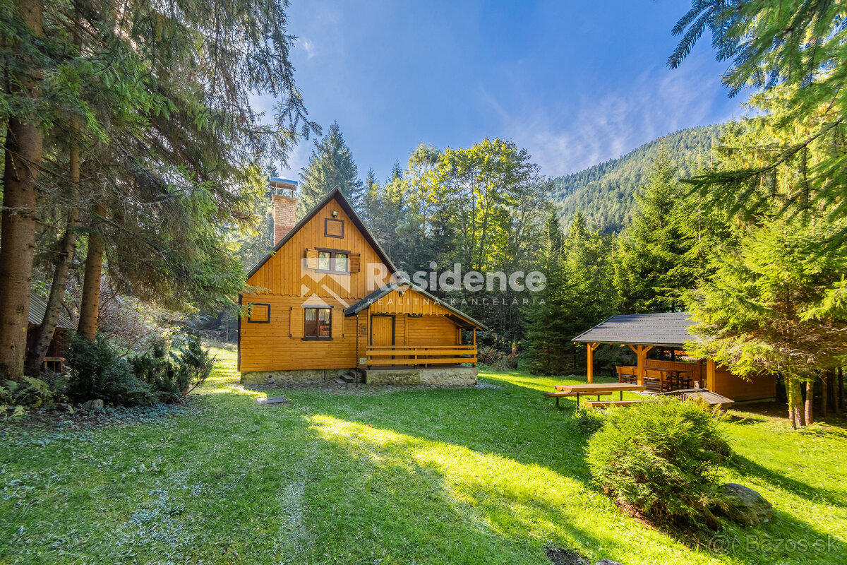 Na predaj čarovná chata uprostred lesa – Liptovský Ján - 4