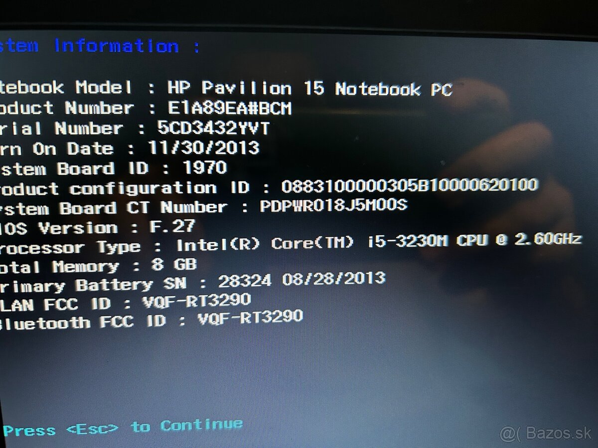 HP Pavilion 15 - 4