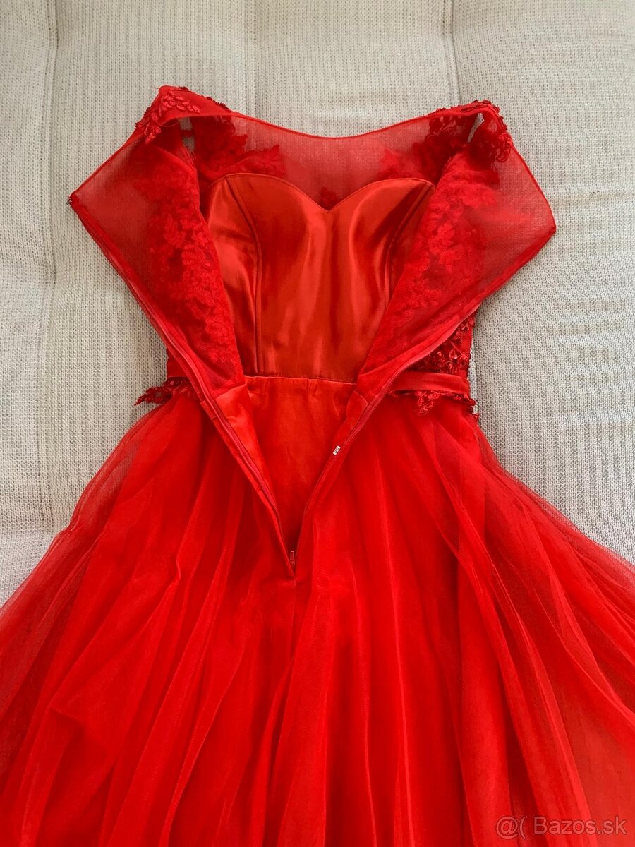 Spoločenské šaty - veľkosť 38 - 4