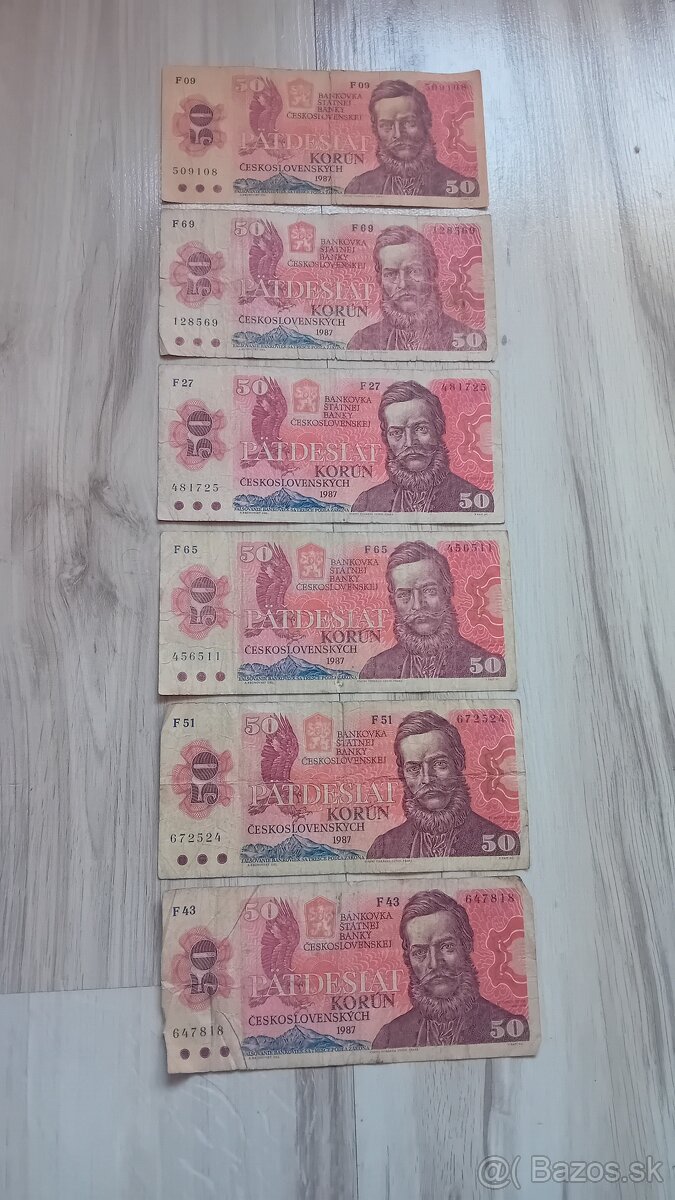 Slovenské a československé bankovky - 4