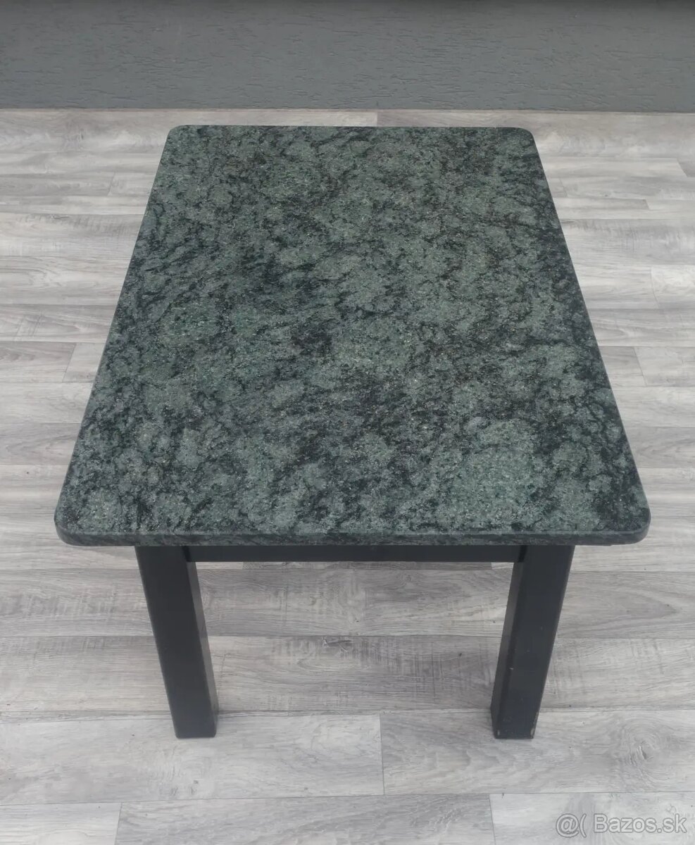 Stolík mramorový – granit – 85 cm . - 4