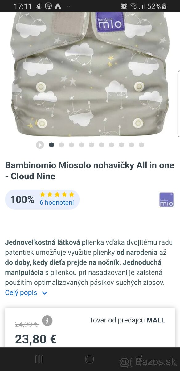 Opakovatelne použiteľné Latkove plienky - 4