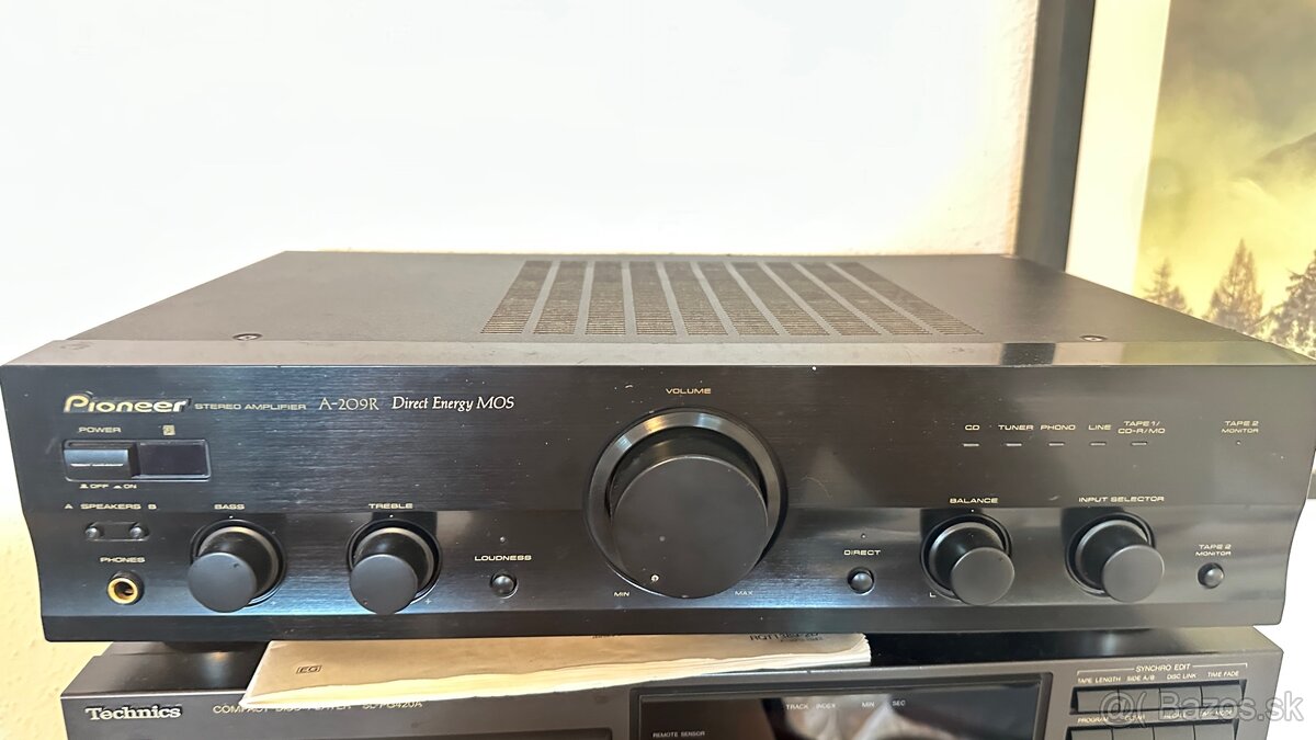 3 x zosilňovač a repro Canton - 4