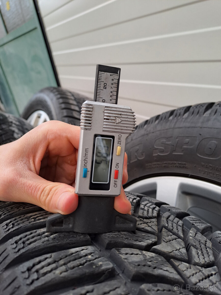 DISKY 5x112, ET 48, R17 + Zimné pneu 215/55 R17 - 4