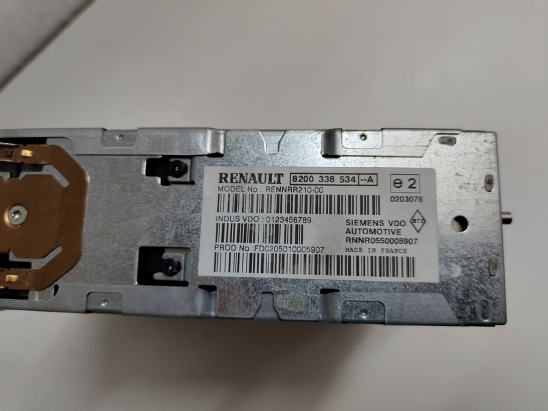 autorádio NAVIGACIA 8200338534 RENAULT MEGANE II 40€ - 4