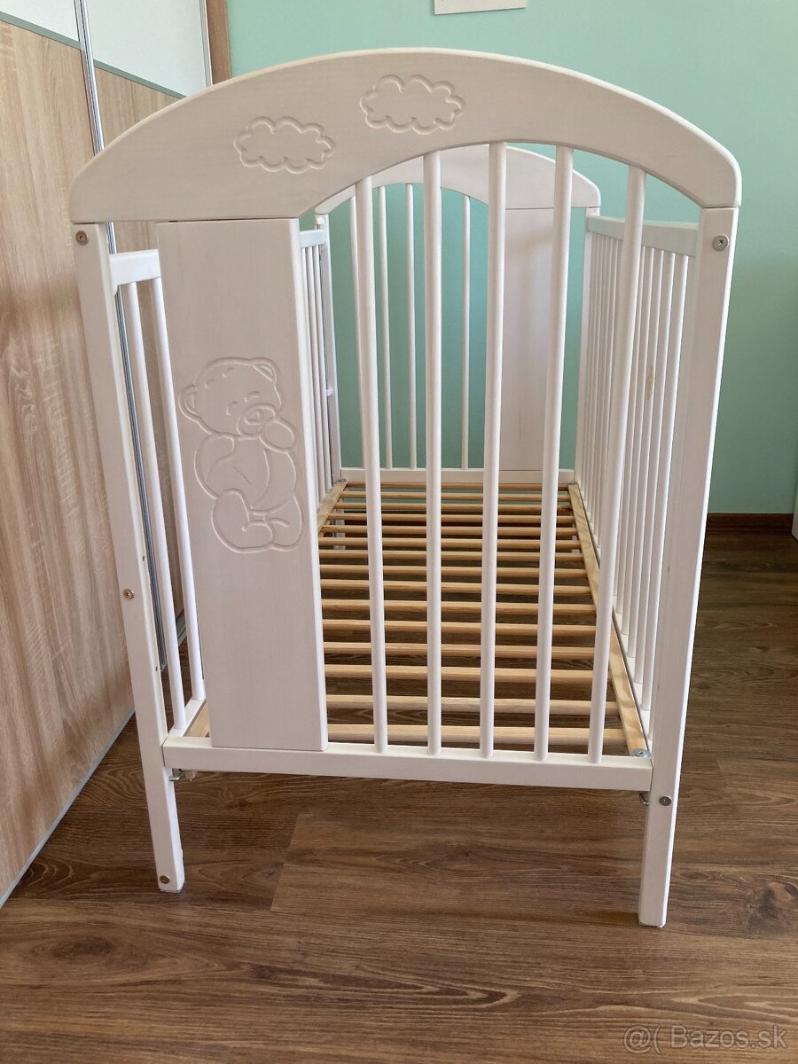 predam detskú drevenú postielku - 4