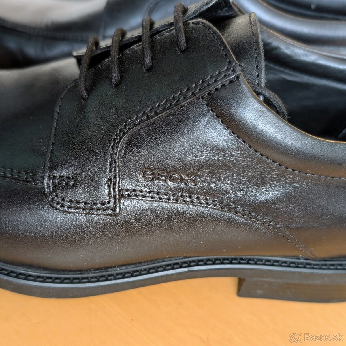 ✅ NOVÉ pánske šnurovacie kožené topánky GEOX Respira 26 cm ✅ - 4