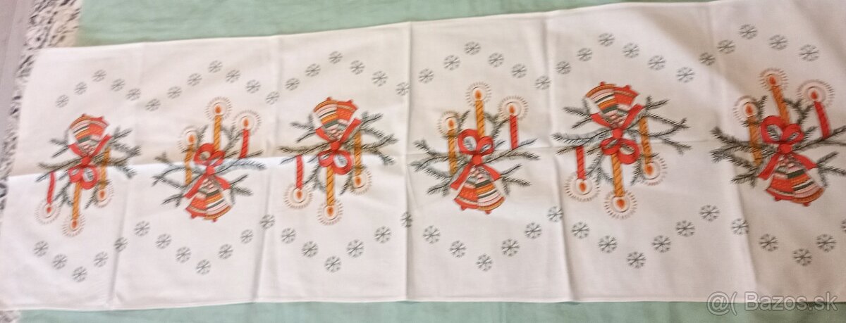 retro vianočné prestieranie - 4