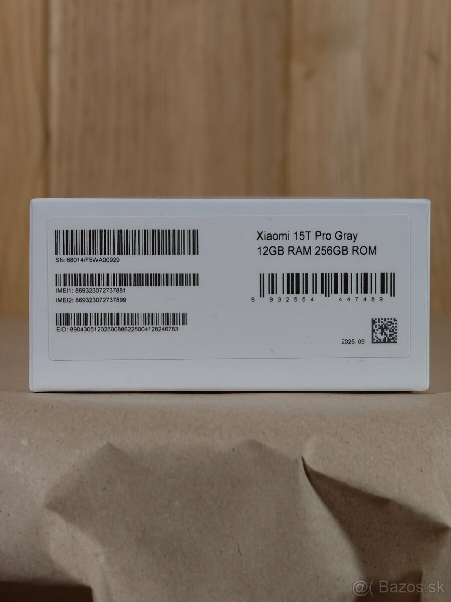 Xiaomi 15T Pro 12/256GB Gray + obal Xundd - 4