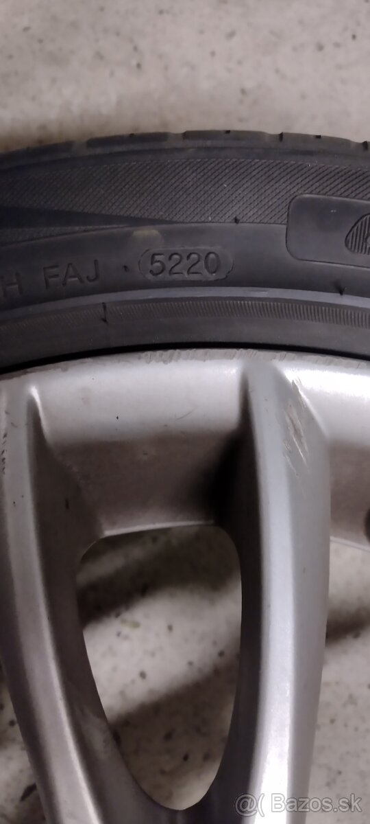 Letné pneumatiky a disky 215/50R17 - 4