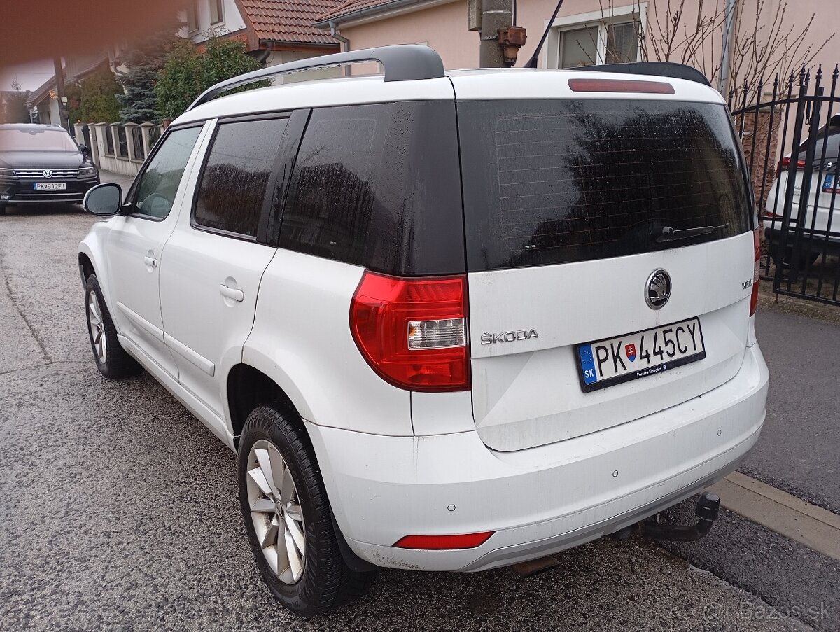 škoda yeti 1,2tsi,81kw,6-rychl. - 4
