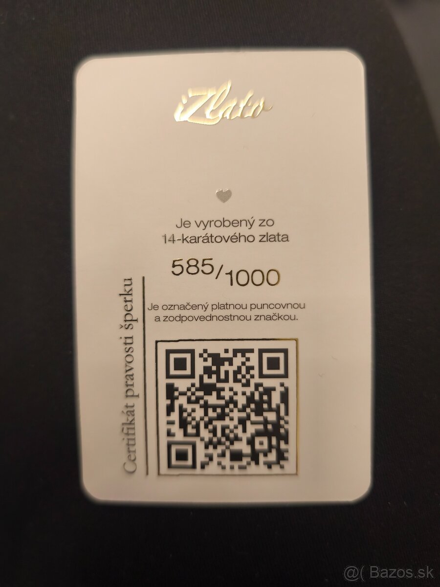 prsteň z bieleho zlata 14K - 4