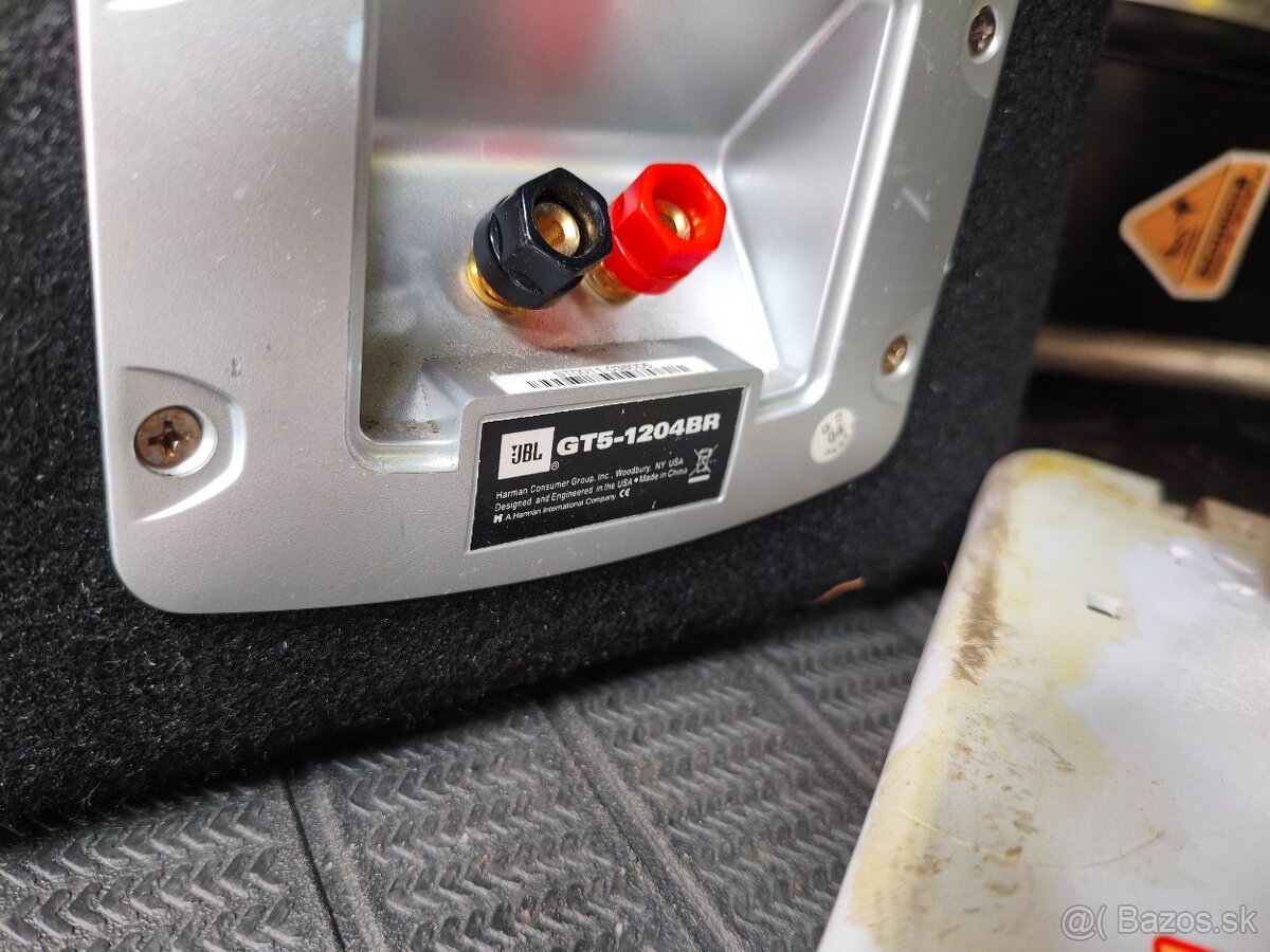 Subwofer + zosilnovac JBL + kapacitor - 4