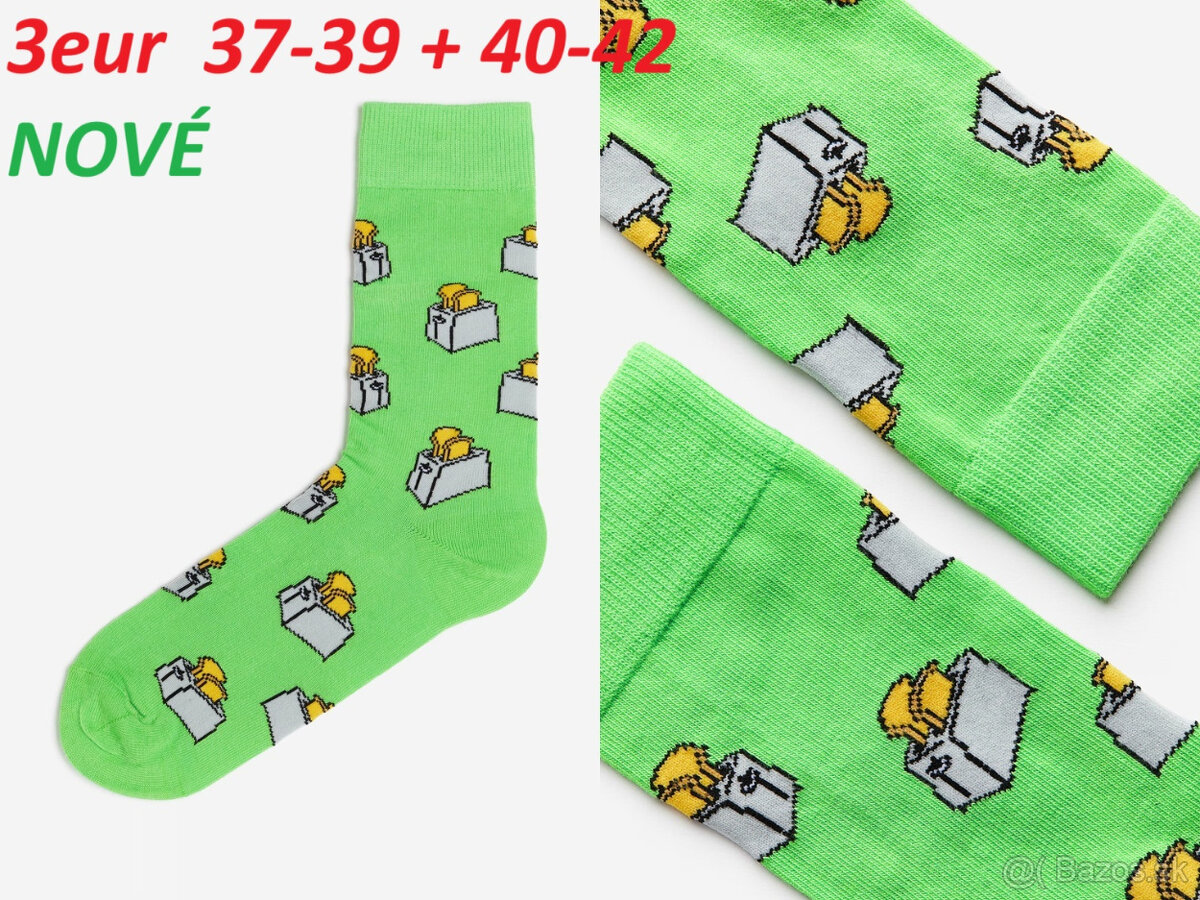 Ponožky Čili, Hriankovače, Šachovnica, Z jemného úpletu - 4