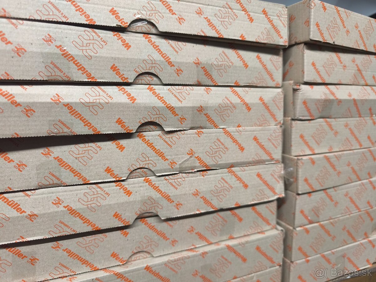 Konektory Weidmuller, nové nepoužité - 4