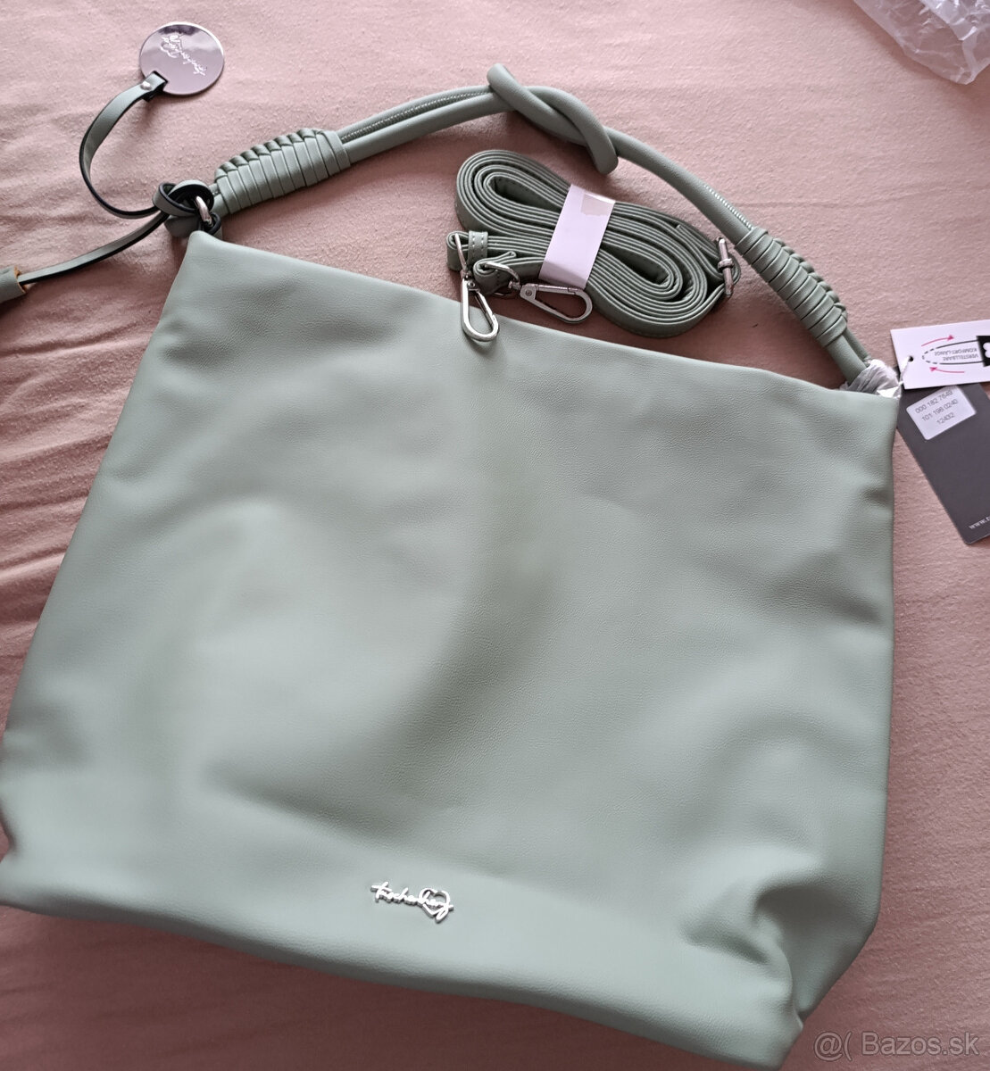 Pastelovozelena kabelka - 4