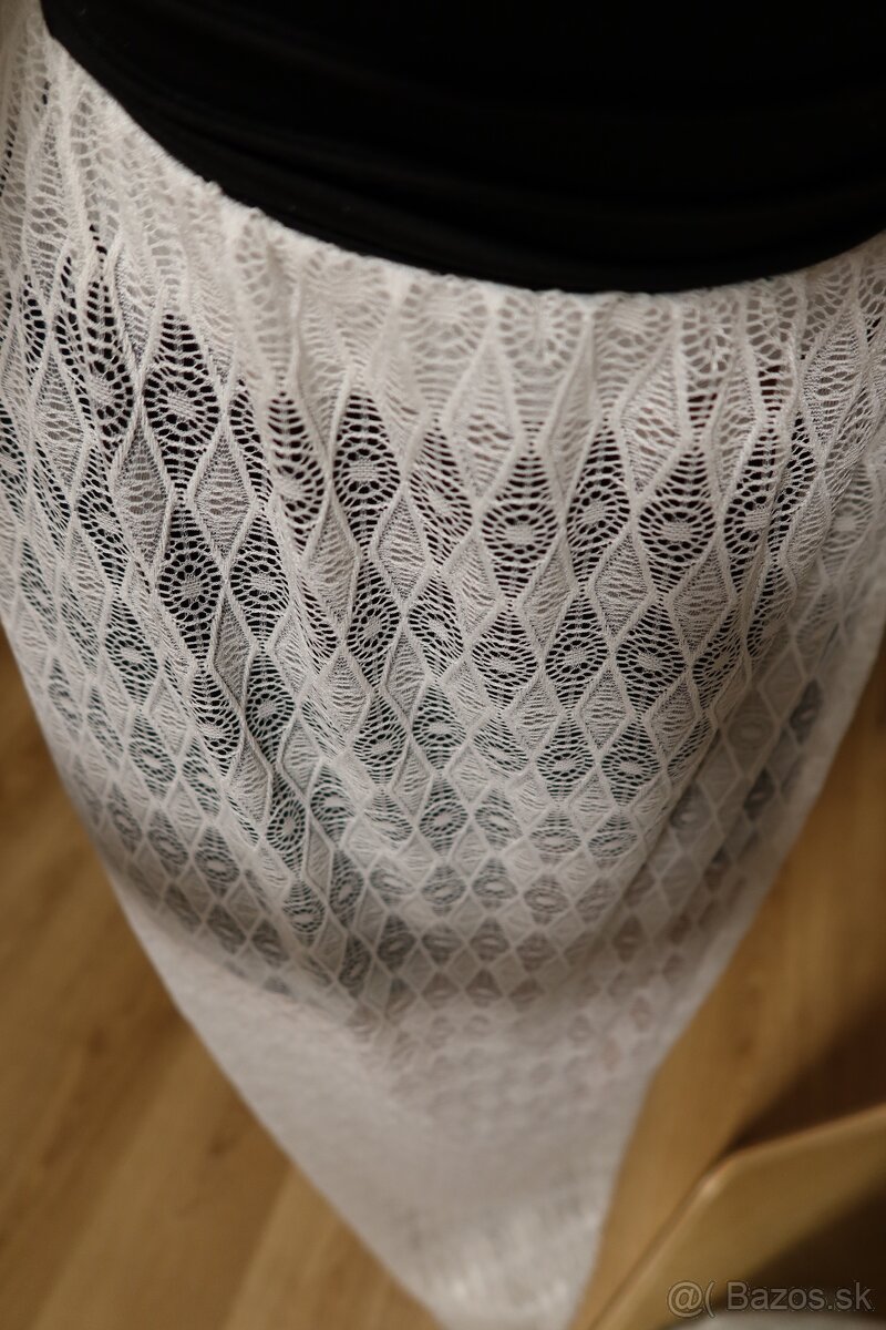 Čipkovaná sukňa/ nový - 4
