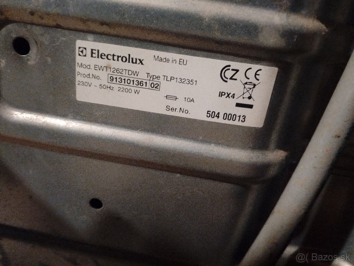 Predám práčku Electrolux - 4
