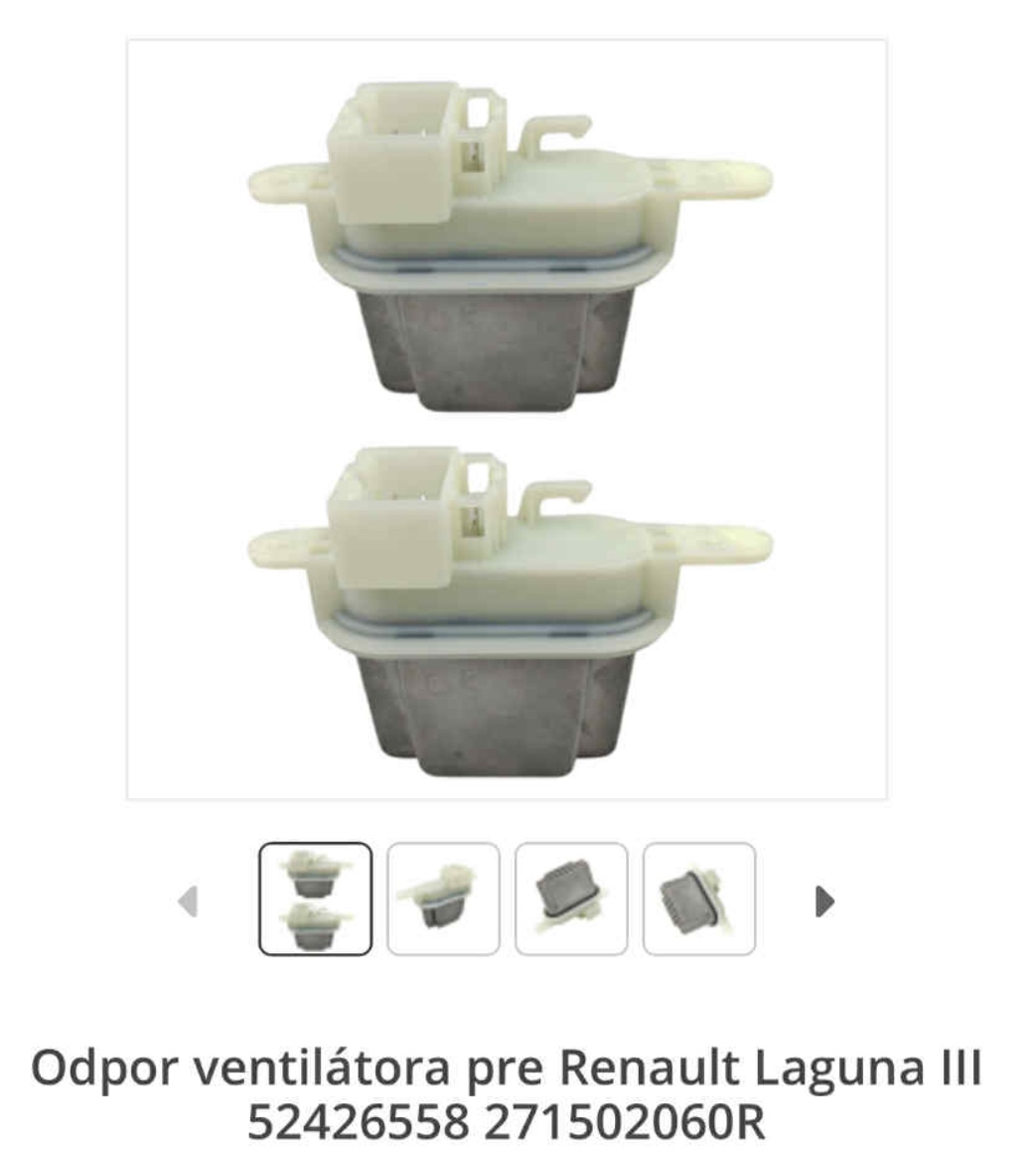 Predam odpor na Renault Laguna 3 - 4