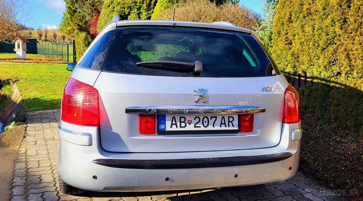 Peugeot 407 SW, 2-liter HDi - 4