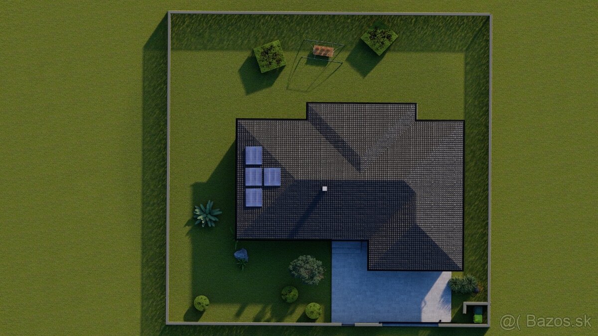 4-izbový RD s dvojgarážou - 4