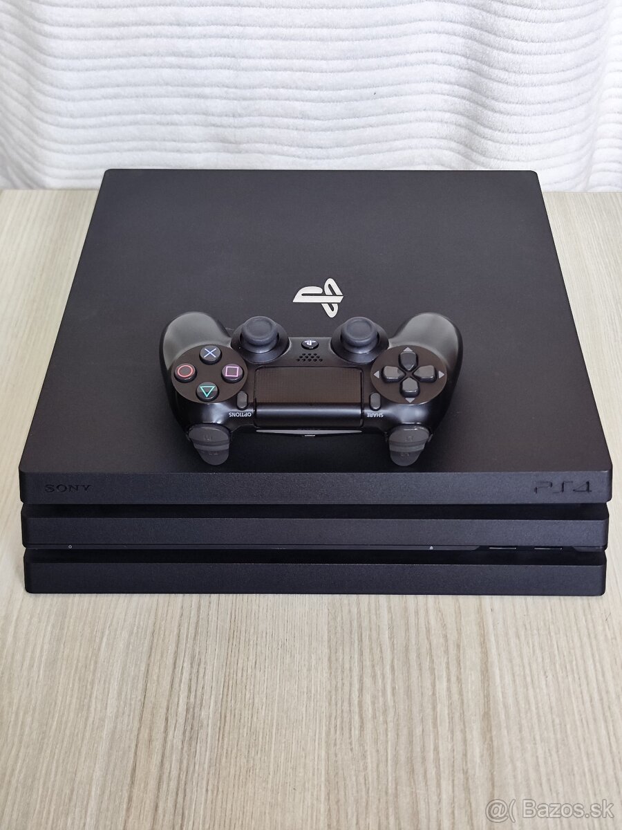 Playstation 4 Pro PS4 PRO 1TB - Vyčistená + Prepastované CP - 4