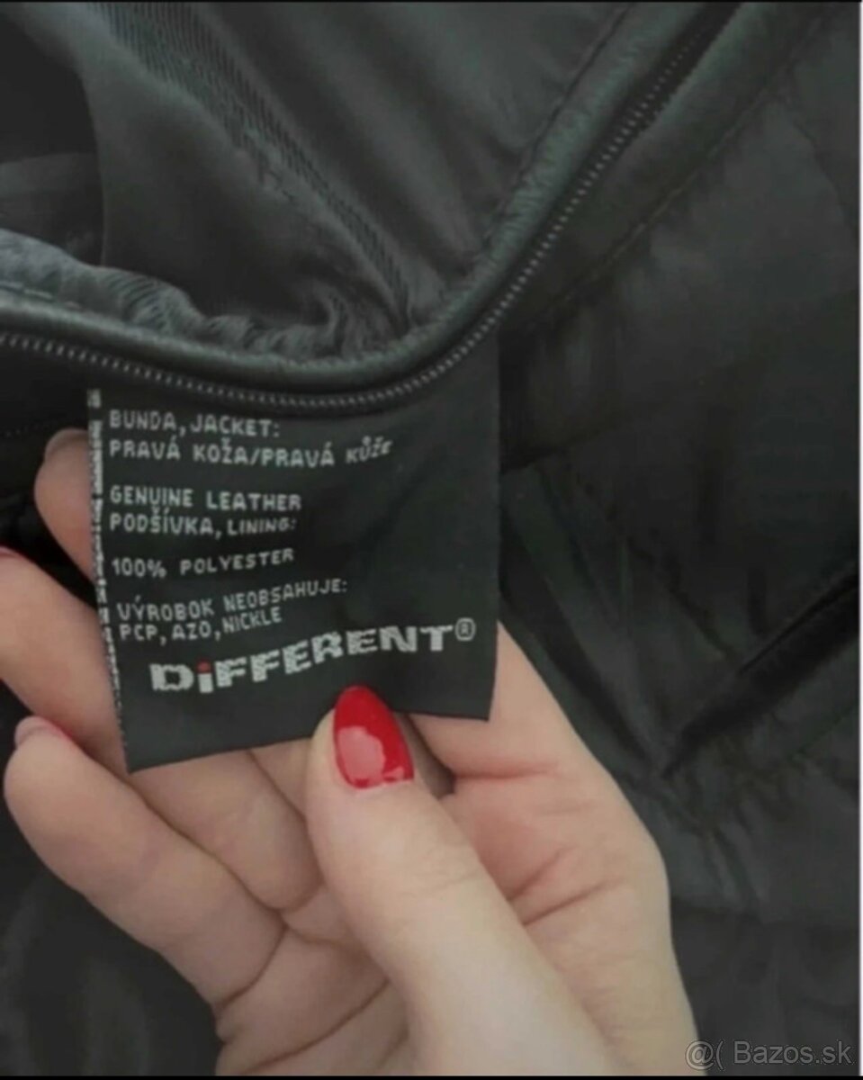 Prava kožena bunda Different - 4