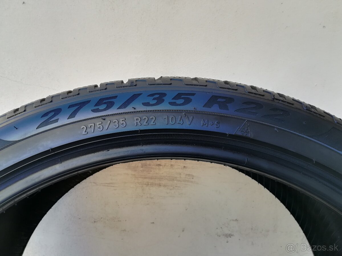Zimné pneumatiky 275/35 R22 Pirelli, 2ks - 4