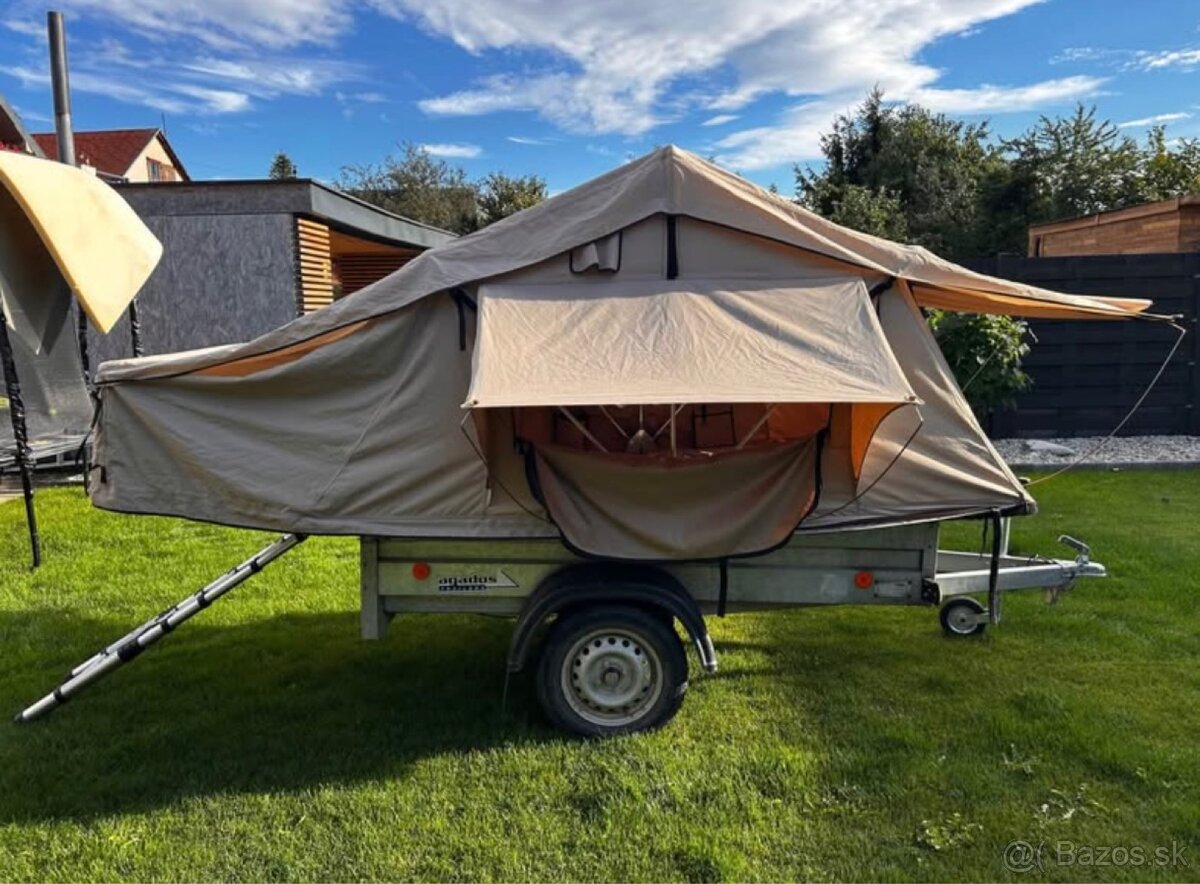 Strešný stan s predsieňou 140x220 - 4