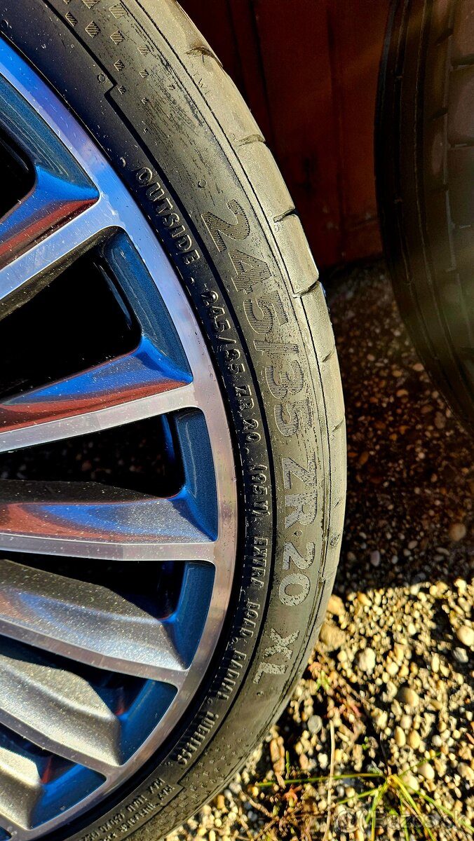 Disky+pneu mercedes AMG orig.20" - 4