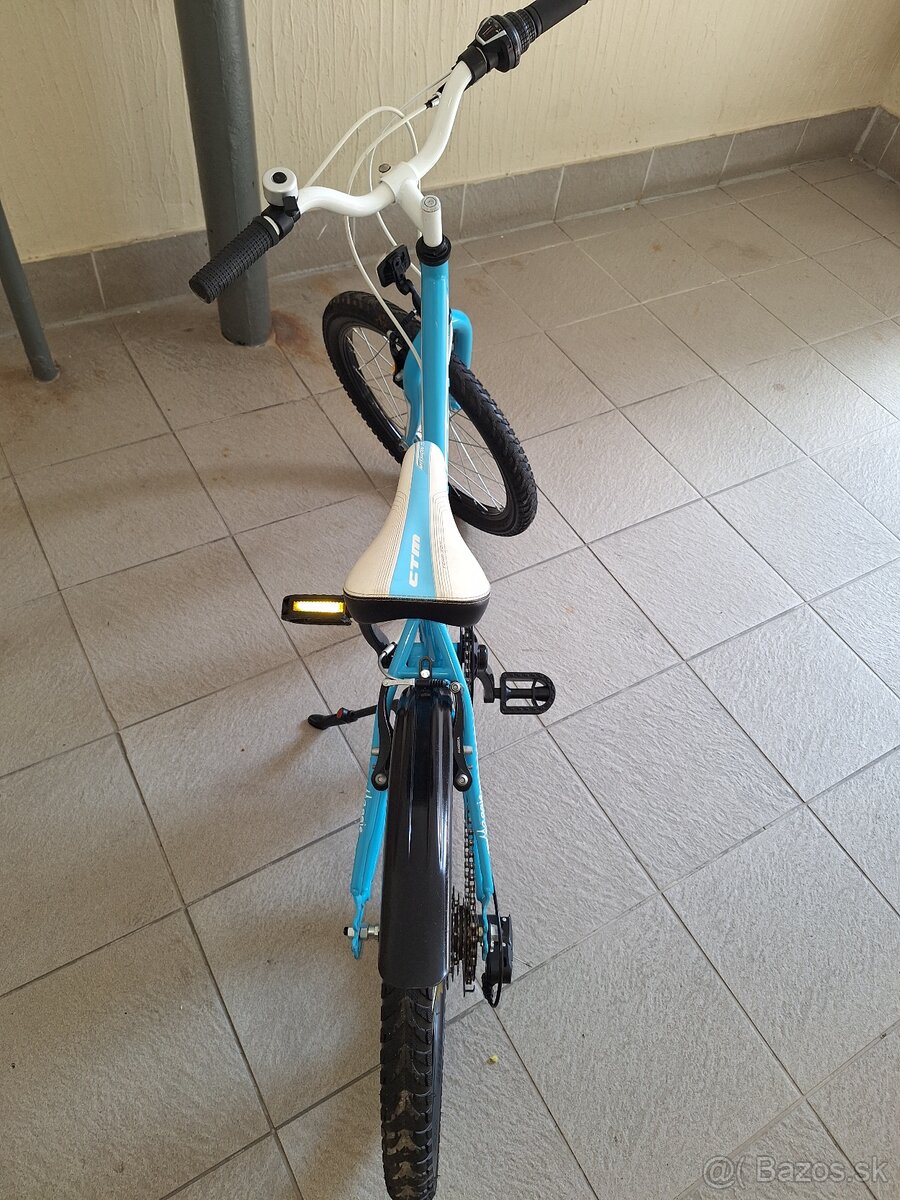 Predám detský bicykel 20kola Ctm modry - 4